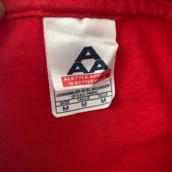 World Series 2007 Boston Red Sox T Shirt M Red Crewneck Baseball Short Sleeve - Picture 7 of 7